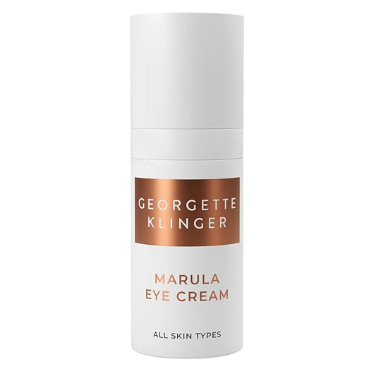 Georgette Klinger Marula Eye Cream - Anti-Aging, Caffeine-Infused Gentle Formula - Reduces Redness, Puffiness, and Dark Circles, while Hydrating and Brightening Skin - 1/2 oz-Velvo Beauty