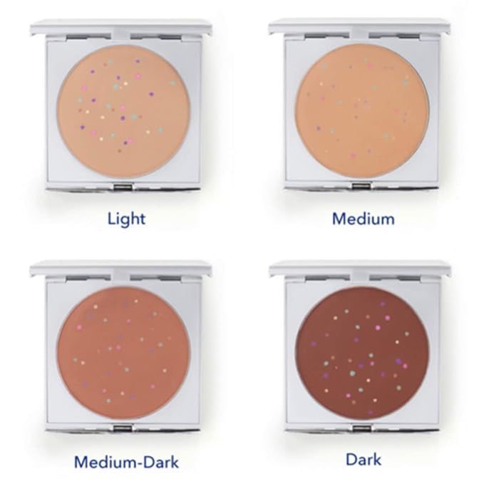 Magic Minerals by Jerome Alexander Jumbo Size Mineral Powder Foundation with Color Correctors, Antioxidant Skincare Formula (Medium Dark)-Velvo Beauty