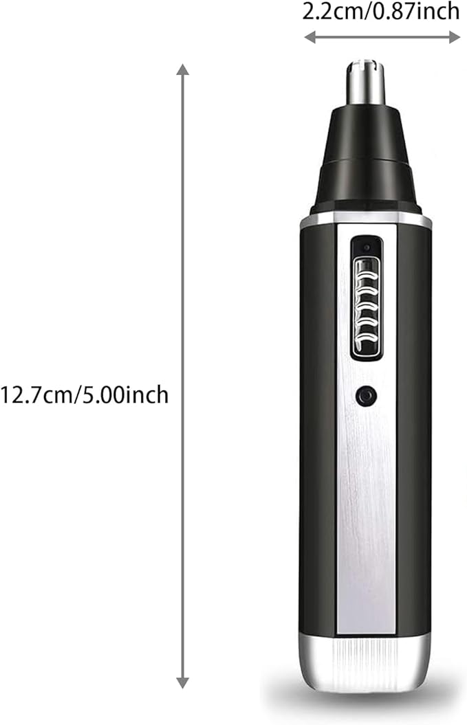 Nose Hair Trimmer for Women and Men, 4-in-1 Facial Hair Removal Trimmer Professional Eyebrow & Facial Hair Trimmer, Rechargeable Portble Waterproof Face Shaver Razor for Nose Ear Eyebrow Set-Velvo Beauty