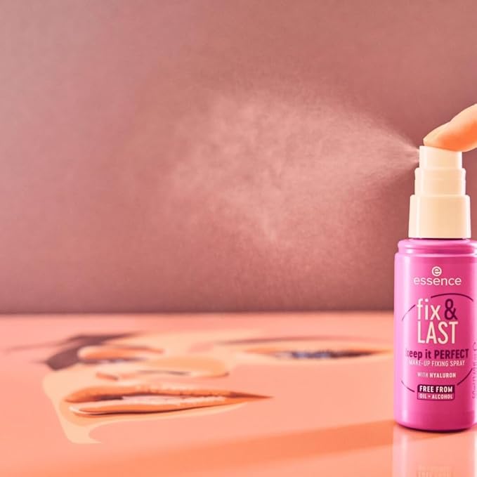 essence | Fix & Last Keep It Perfect Makeup Fixing Spray | Weightless, All-Day Setting | Vegan & Cruelty Free-Velvo Beauty