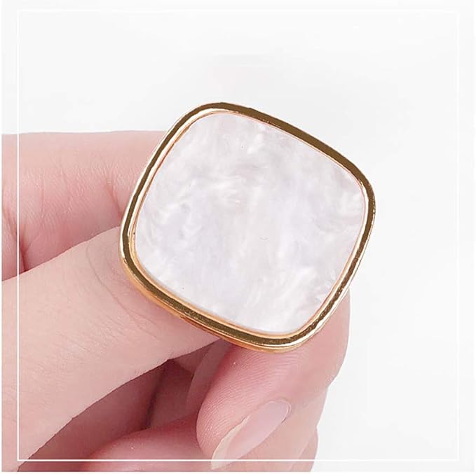 2 Pcs Resin Mixing Palette with Finger Rings Eyelash Extension Glue Rings Nail Art Equipment-Velvo Beauty