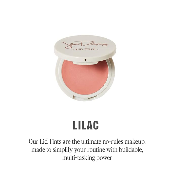 Jillian Dempsey Lid Tint: Satin Cream Eyeshadow I Easy Application for a Natural Shimmer or a Layered Matte Finish I Lilac-Velvo Beauty
