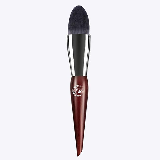 ENERGY Concealer Brush,Tapered Kabuki Foundation Makeup Brush for Under Eye Concealing Blending Liquid Cream Setting Powder Make Up for Full Coverage Cosmetic Applicator Soft Dense Makeup Tool-Velvo Beauty