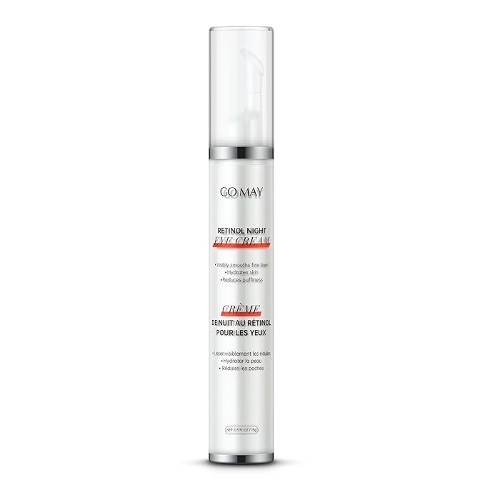 Retinol Night Eye Cream | Anti Aging Eye Cream | Moisturizer Eye Cream | Suitable for All Skin Types | 0.5 FL.OZ-Velvo Beauty