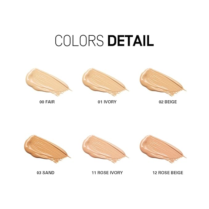 heme Full coverage liquid concealer 6ml (00 Fair)-Velvo Beauty