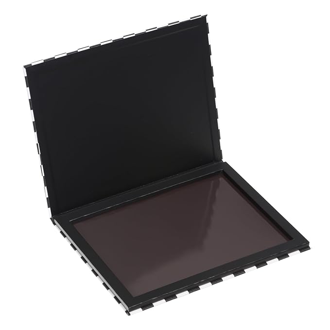 Extra Large Magnetic Palette Checkered Black Empty Makeup Palette for Eyeshadow Lipstick Blush Powder-Velvo Beauty