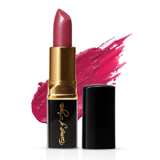 Essence Of Argan Precious Pink Lip Stick for Cracked and Dry Lips -100% Organic Shea Butter, Argan,Jojoba & Grapeseed Oil - Hydrating Long Lasting Lipstick - Deep Moisturizing Pink LipStick for Women-Velvo Beauty