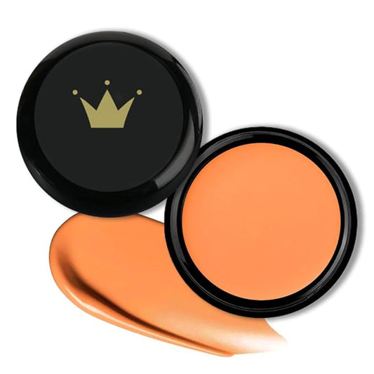 Kaely Color Correcting Concealer,Cream Pot Concealer Full Coverage,under Eye Concealer Palette for Conceals Dark Circles,Waterproof Foundation Face Makeup,12 Orange-Velvo Beauty