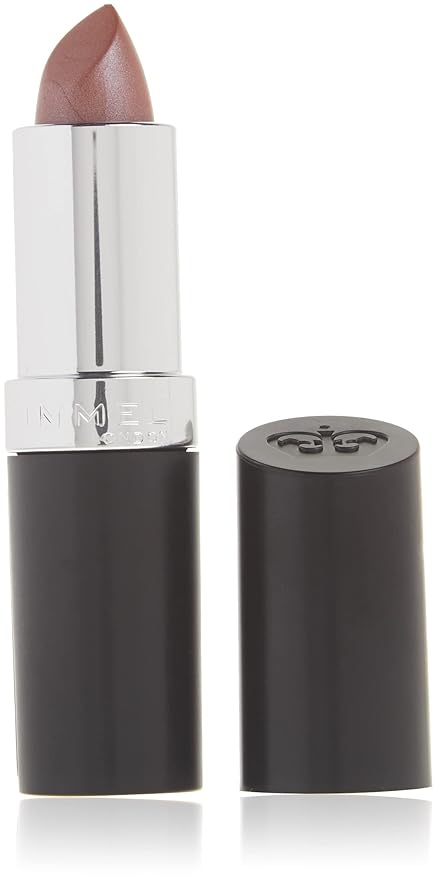 Rimmel Lasting Finish Lipstick - Up to 8 Hours of Intense Lip Color with Color Protect Technology and Exclusive Black Diamond Complex - 264 Coffee Shimmer, .14oz-Velvo Beauty