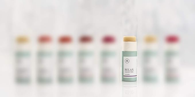 Coconut Matter Mood Lip Balm – Handmade Vegan Coconut Oil Lip Balm with Lavender Scent - Hydrating Lip Balm with Natural Coconut Oil, RELAX-Velvo Beauty