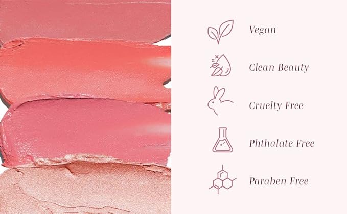 Wander Beauty On-the-Glow Blush and Illuminator - Petal Pink/Nude Glow - 7-in-1 Hydrating Cream Blush & Highlighting Stick - Stick Blush for Cheeks, Lip, & Body - Highlighter Makeup & Blush - 0.4 oz-Velvo Beauty