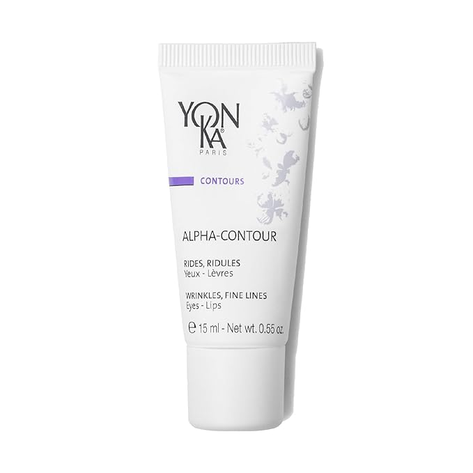 Yon-Ka Alpha-Contour Eye and Lip Cream (15ml) Anti-Wrinkle Regenerating Contour Creme, Naturally Soften Signs of Aging with Botanical Oil Blends and Fruit Acids, All Skin Types, Paraben-Free-Velvo Beauty