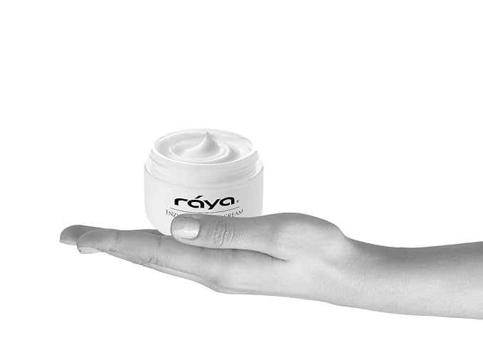 RAYA Enzyme Peeling Facial Cream (109) | Gentle, Exfoliating Treatment for Sensitive Skin | Cleanses, Polishes, and Improves Complexion-Velvo Beauty