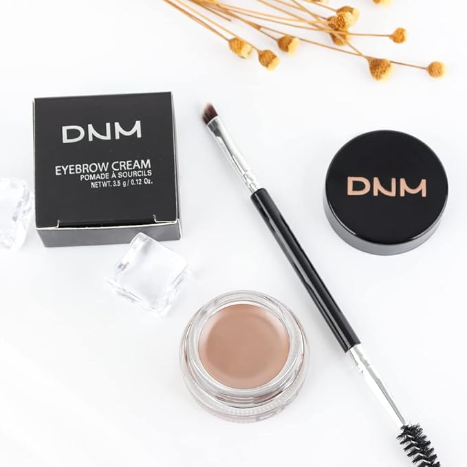 evpct Blonde Eyebrow Powder Pomade Gel Shaper Makeup Kit with Dual-ended Brush, Eyebrow Stencils Kit for Women Shaping, Eye Brow Pomade Stencil Shaper Tinting kits for Women, Long Lasting Waterproof-Velvo Beauty