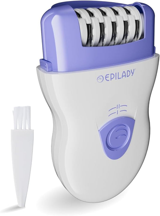 Epilady Speed Corded Epilator for Women | Compact Hair Removal Device for Arms, Legs, Underarms & Bikini Area, Epilators Hair Removal for Women-Velvo Beauty