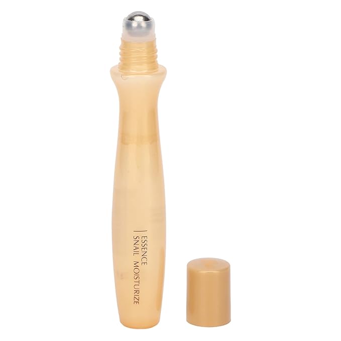 Eye Cream Roller, 15ml Under Eye Cream Eye Roller Massaging Reduce Puffiness Nourishing Eye Cream Roller Eye Serum and Under Eye Roller Cream for Dark Circles Puffiness Relieving Fatigue-Velvo Beauty