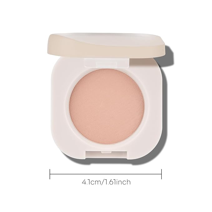 KYDA Single Matte Eyeshadow, Light Apricot Peach Eyeshadow, Ultra-fine Smooth Powder, Lightweight Blendable Formula, Warm Tone Eyes Makeup, Autumn Apricot-Velvo Beauty