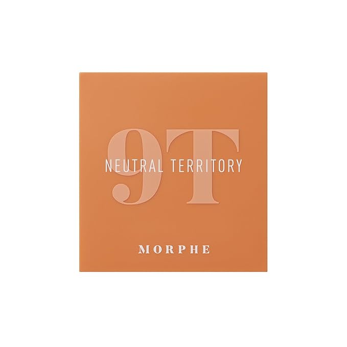 Morphe 9T Neutral Territory Artistry Palette - Warm Neutral Makeup Palette with Matte and Shimmer Finishes - Highly Pigmented Eye Makeup with a Blendable & Buildable Formula (0.35 oz)-Velvo Beauty