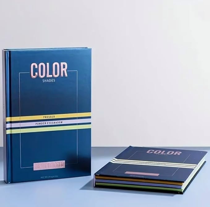 Generic Majical Book of Beauty Makeup Palette, 72 Colors, 3-Layer Folding Book, Eyeshadow Palette, Long Lasting-Velvo Beauty