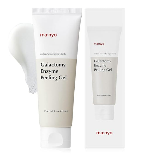 ma:nyo Galactomy Enzyme Peeling Gel | Gentle Exfoliator for Smooth & Radiant Skin | Removes Dead Skin & Impurities | Suitable for All Skin Types,Korean Skincare | 2.5fl oz (75ml)-Velvo Beauty