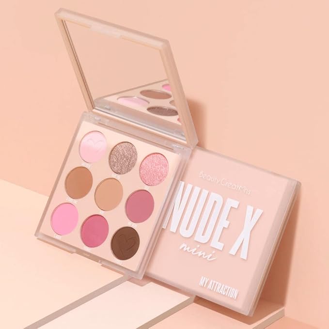Beauty Creations NUDEX COLLECTION Eyeshadow Palette (MY ATTRACTION MINI)-Velvo Beauty