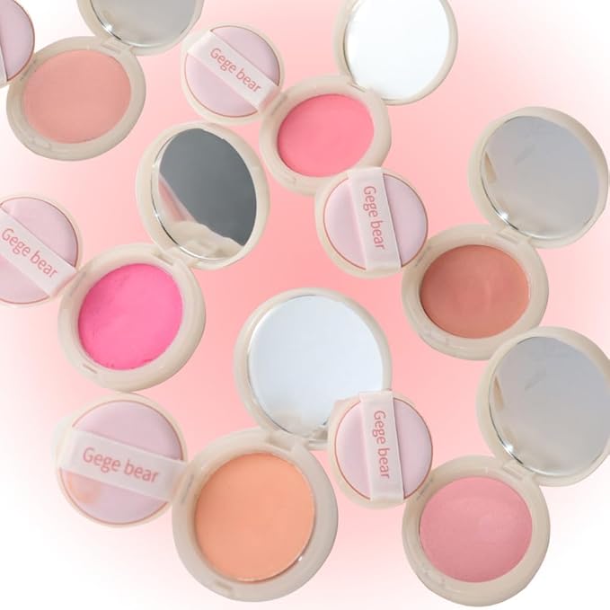 Silky Matte Blush,Blush Powder for Cheeks,Long-Lasting, Natural Look, Powder Blush Palette, Complements All Skin Tones-Velvo Beauty