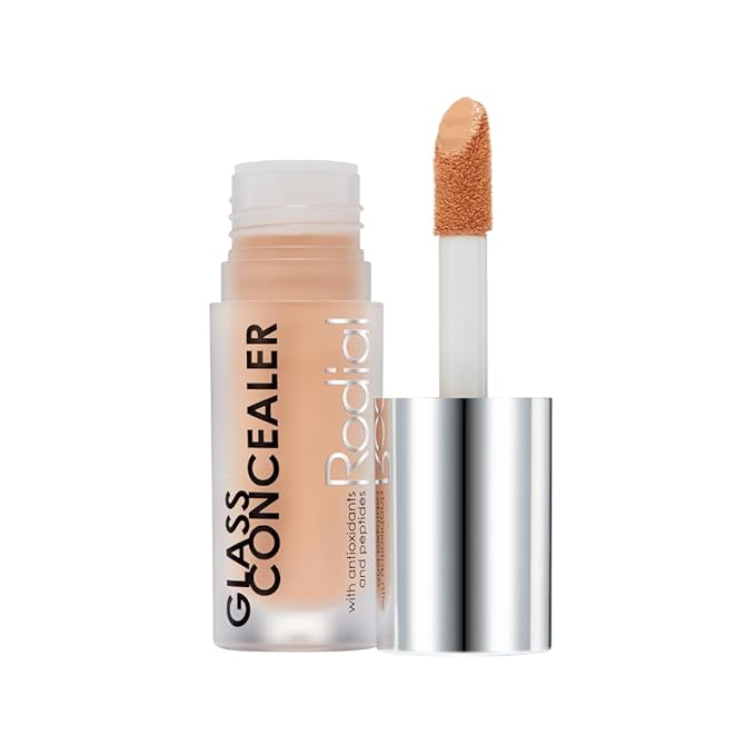 Rodial Glass Concealer Shade 1 - Luminous, Full-Coverage Cream with Peptides and Antioxidants for Flawless Skin, 0.1 fl. oz.-Velvo Beauty