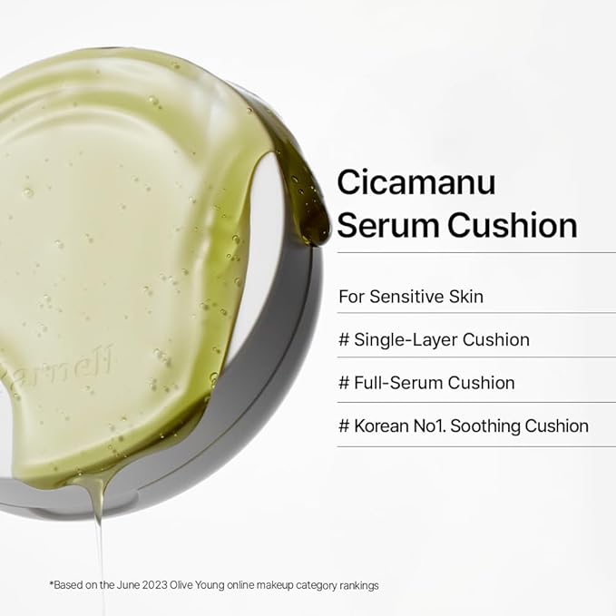Parnell Cicamanu Serum Cushion Refill Set (#24 Sand Beige)-Velvo Beauty