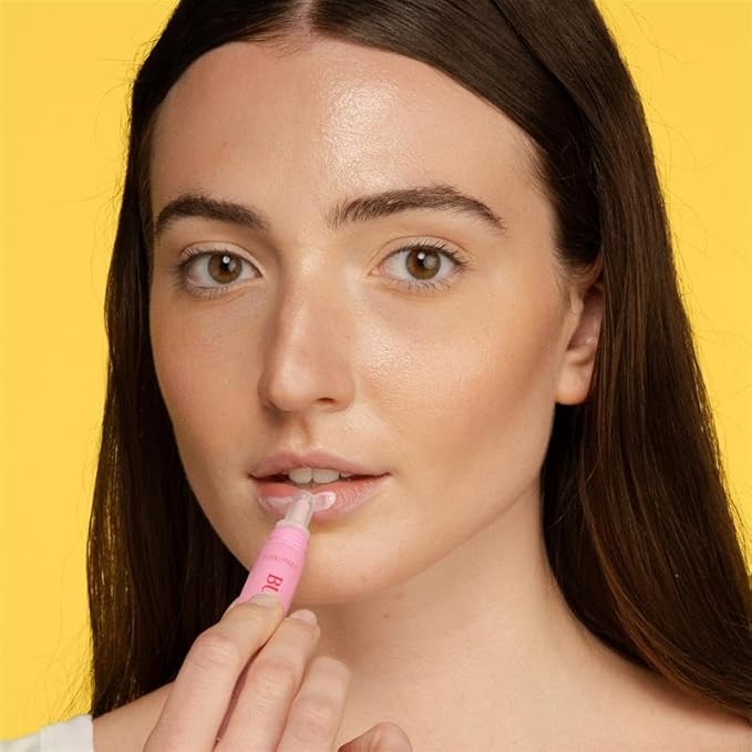 Burt’s Bees Lip Milk, Daily Lip Moisturizer, Sweet Strawberry, Vitamin Enriched Moisturizing Lip Balm with Almond Milk and Jojoba Oil, Hydrating for Softer Lips, 1 Tube, 0.34 Fl Oz-Velvo Beauty