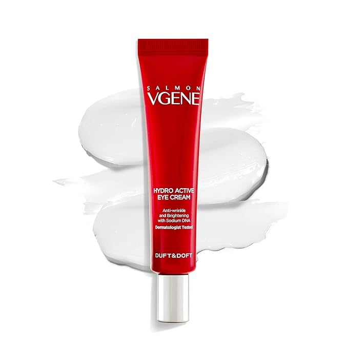 DUFT & DOFT Vgene Hydro Firming Lifting Booster Eye Cream - Anti Wrinkle, Dark Circles, Depuffing with Collagen and Niacinamide 0.9 Fl Oz-Velvo Beauty