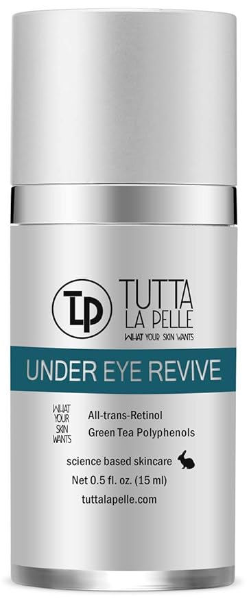 Under Eye Repair Cream - All-Trans-Retinol UNDER EYE REVIVE Anti Aging Eye Cream For Dark Circles And Puffiness, Under Eye Bags, Fine lines, Wrinkles - 0.5 Oz-Velvo Beauty