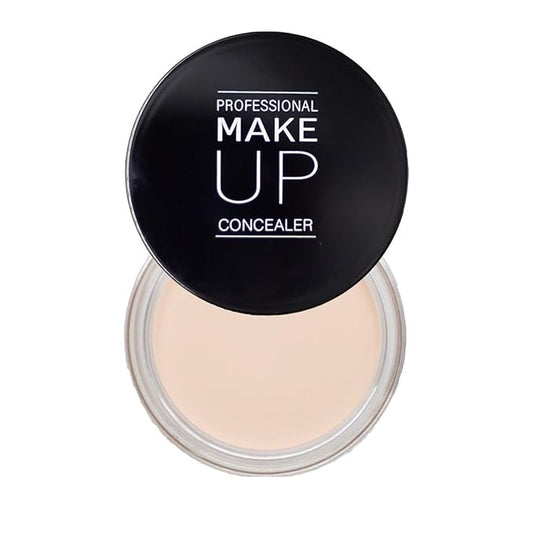 7 Color Solid Concealer Full Coverage Correcting Cream Concealer Waterproof Long-lasting Under Eye Concealer for Dark Circles Color Corrector Pro Concealer (Color 01)-Velvo Beauty