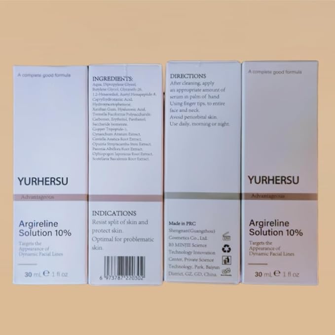 Argireline Serum For Face, Advanced Anti-Wrinkle Facial Serum For Women, Moisturizing Argireline 10% Solution For Face, Argireline Peptide.Suitable For All Skin (1, 1PC)-Velvo Beauty