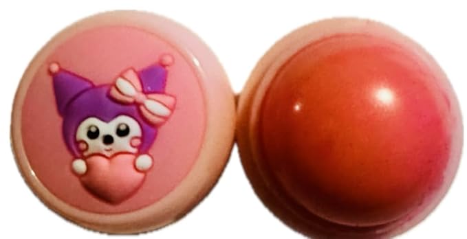 Moisturizing Lip Balm, Lip Gloss and Balm Set for All Skin Types, Assorted Shades, Round Ball Natural Moisturizing Lip Balm Nutritious Fruit Flavour Colourless Lip Balm Hydration Lips Care (pink)-Velvo Beauty