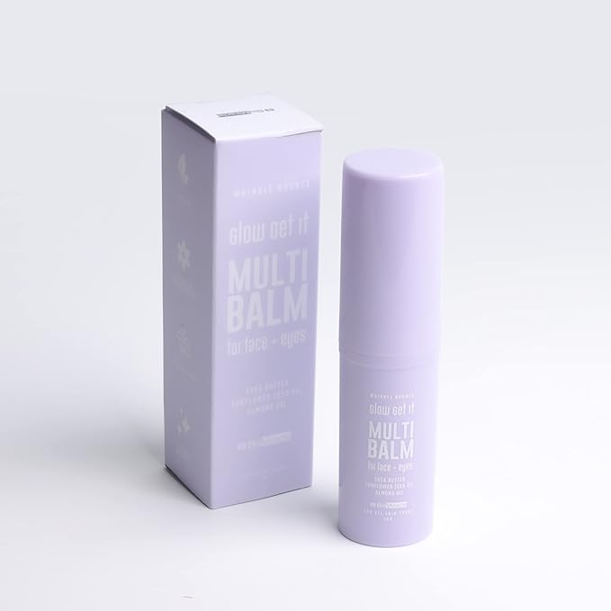 BioMiracle Glow Get It Multi-Balm For Face and Eyes, Under Eyes - Wrinkle Control With Almond Oil, Shea Butter, and Sunflower Seed Oil,-Velvo Beauty