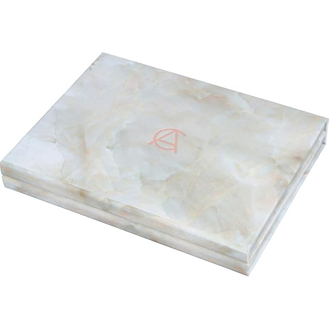 Marble Extra Large Empty Magnetic Makeup Palette Holds 70 Standard Magnetic Eyeshadows. Depot your Highlighters, Blushes, Powders and more-Velvo Beauty