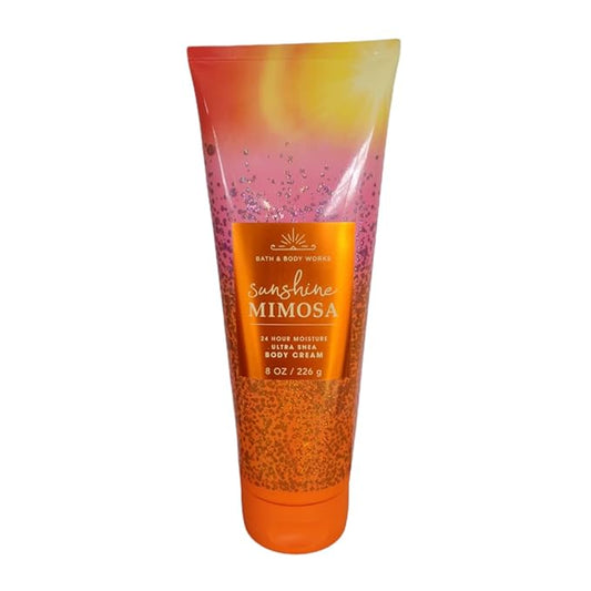Bath and Body Works Sunshine Mimosa Ultra Shea Body Cream 8 oz / 226 g-Velvo Beauty