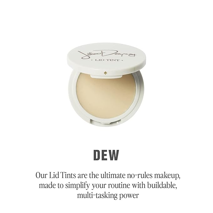 Jillian Dempsey Lid Tint: Satin Cream Eyeshadow I Easy Application for a Natural Shimmer or a Layered Matte Finish I Dew-Velvo Beauty