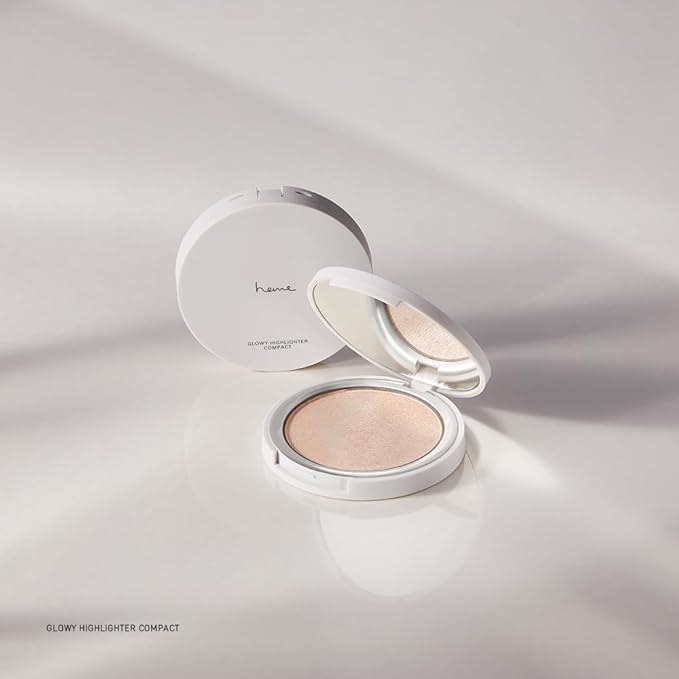 heme Glowy Highlighter Compact 5.5g (02 Honey Bronze)-Velvo Beauty