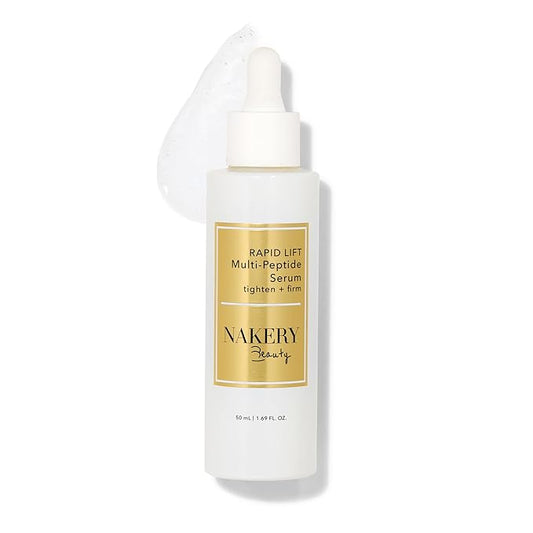 Nakery Collagen Peptide Serum for Women - Rapid Lift Face Serums for Anti Aging Face Tightening and Lifting - Multi Peptides Collagen Serum for Face & Crepey Skin to Firm Wrinkles & Sagging Skin-Velvo Beauty