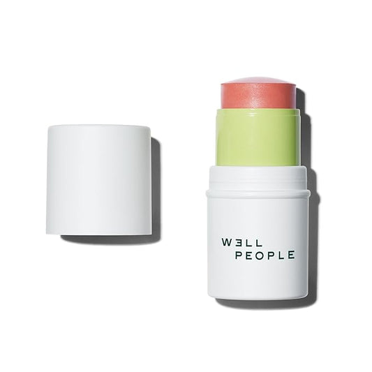 Well People Supernatural Stick Multi-Use Blush, Creamy, Hydrating Blush Stick For A Pop Of Color, Use For Cheeks & Lips, Vegan & Cruelty-free, Rose-Velvo Beauty
