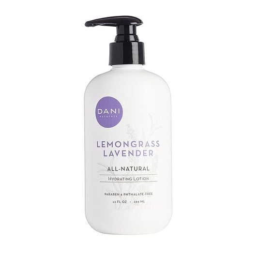 Naturals Hand & Body Lotion - Calming Lemongrass Lavender Scent, Moisturizing Lotion with Aloe Vera, Shea Butter & Vitamin E, Deep Hydration for Dry Skin, All Skin Types - 12 Oz-Velvo Beauty