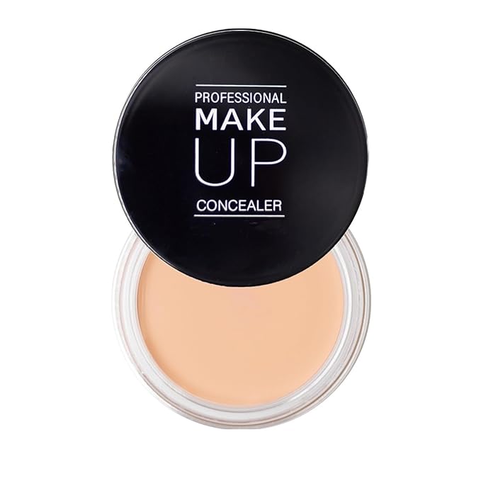 7 Color Solid Concealer Full Coverage Correcting Cream Concealer Waterproof Long-lasting Under Eye Concealer for Dark Circles Color Corrector Pro Concealer (Color 03)-Velvo Beauty