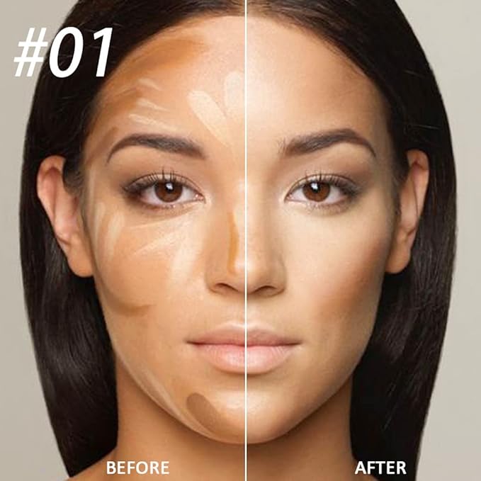 evpct 12 Color Conceal Correct Cream Contour Makeup Palette for Mature Skin Color Correcting Conceal trouble spots dullness dark circles Correct discolorations Camouflage imperfections Covers redness-Velvo Beauty