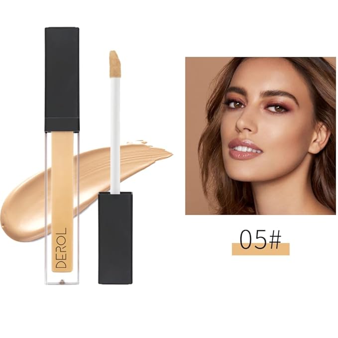 Liquid Concealer Makeup - Natural Coverage & Highly Pigmented Lightweight Concealers 6.5ml (05)-Velvo Beauty