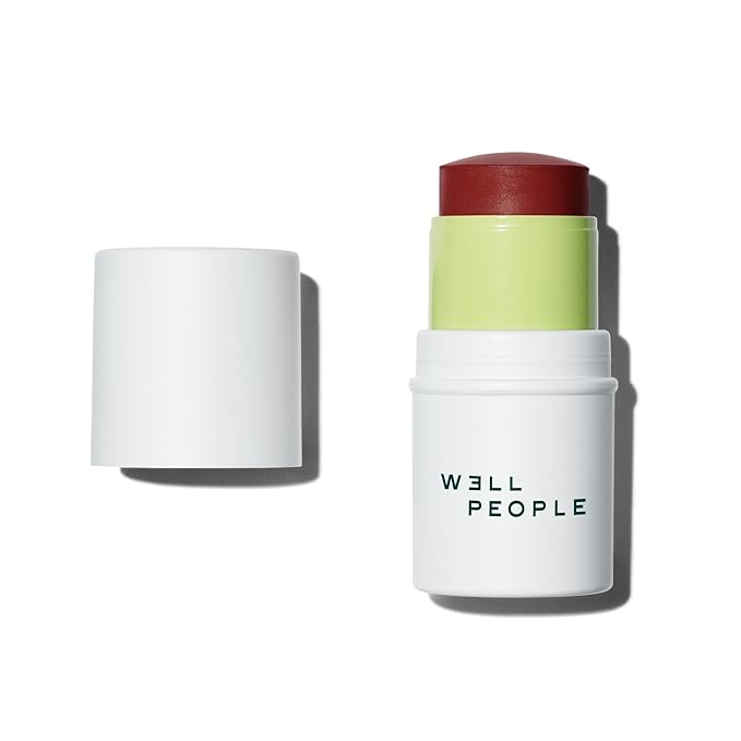 Well People Supernatural Stick Multi-Use Blush, Creamy, Hydrating Blush Stick For A Pop Of Color, Multi-use, Vegan & Cruelty-free, Blood Orange-Velvo Beauty