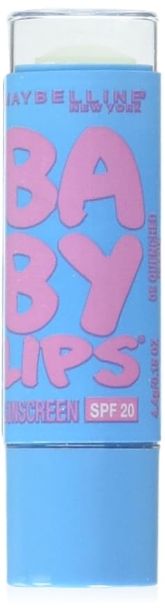 Maybelline Baby Lips Moisturizing Lip Balm Stick SPF 20 - Quenched 0.15 Ounce-Velvo Beauty