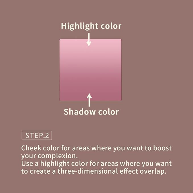 Angel Gradation Blushes 5g Lone Wear Shimmer Millefee Powder Palette for Beauty Cheek-Velvo Beauty