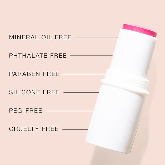 Boomstick Peony Pink ™ - Multistick for Cheeks & Lips - Vegan, Cream Blush Stick & Lipstick - Makeup for Older Women & Mature Skin Boom Stick By Cindy Joseph-Velvo Beauty
