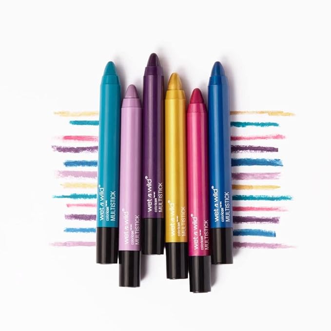 wet n wild Color Icon Cream Eyeshadow Makeup Multi-Stick Teal Not So Calm Waters (Pack of 2)-Velvo Beauty
